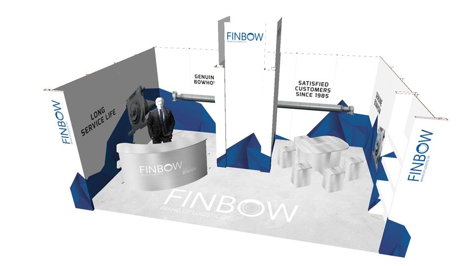 Happyeco -messuosasto: Finbow Brand of Logistics Oy